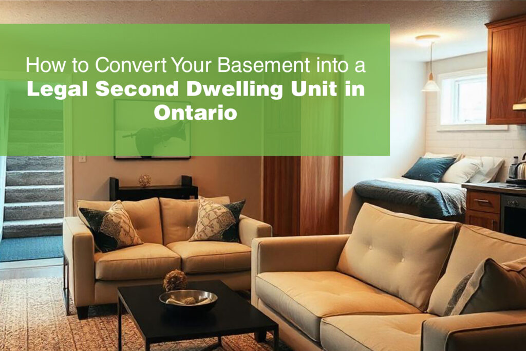 How to Convert Your Basement into a Legal Second Dwelling Unit in Ontario